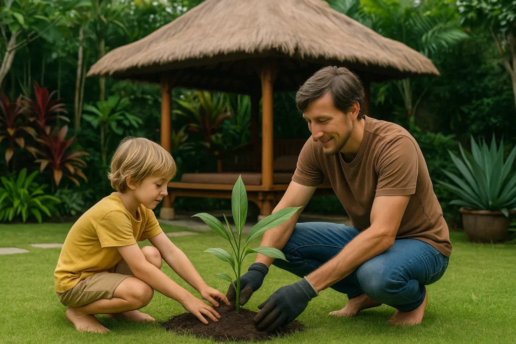 Low-Maintenance Plants to Pair with Your Bali Hut Retreat