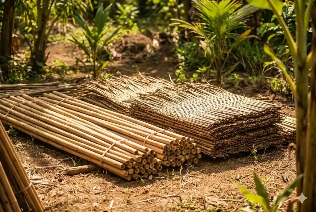Choosing Natural Materials for a Bali Hut Design