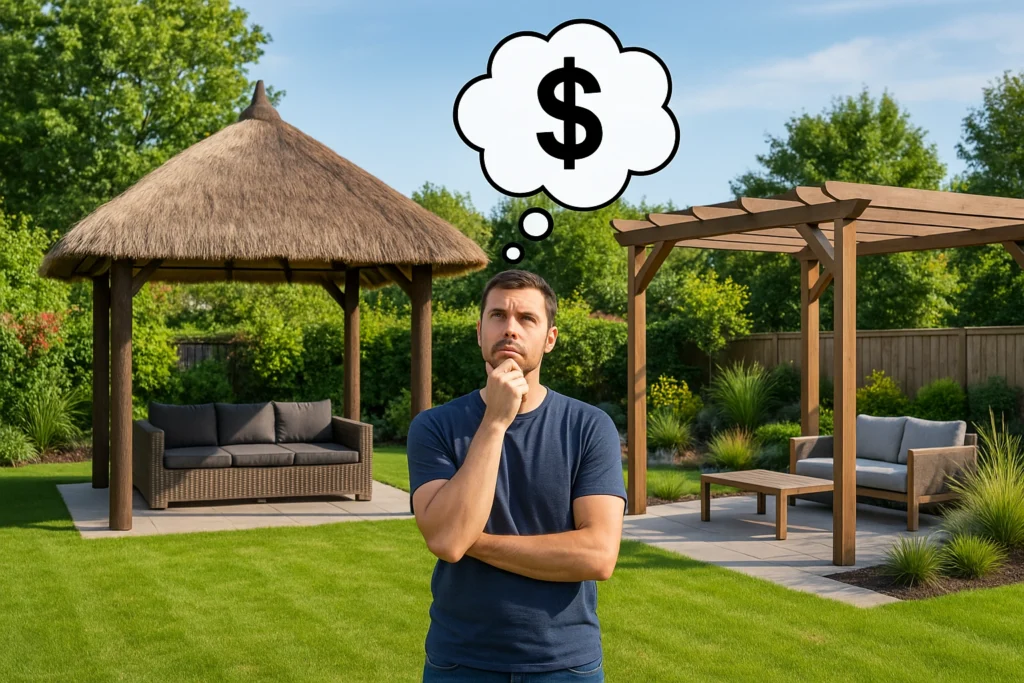 Bali Hut vs. Pergola cost