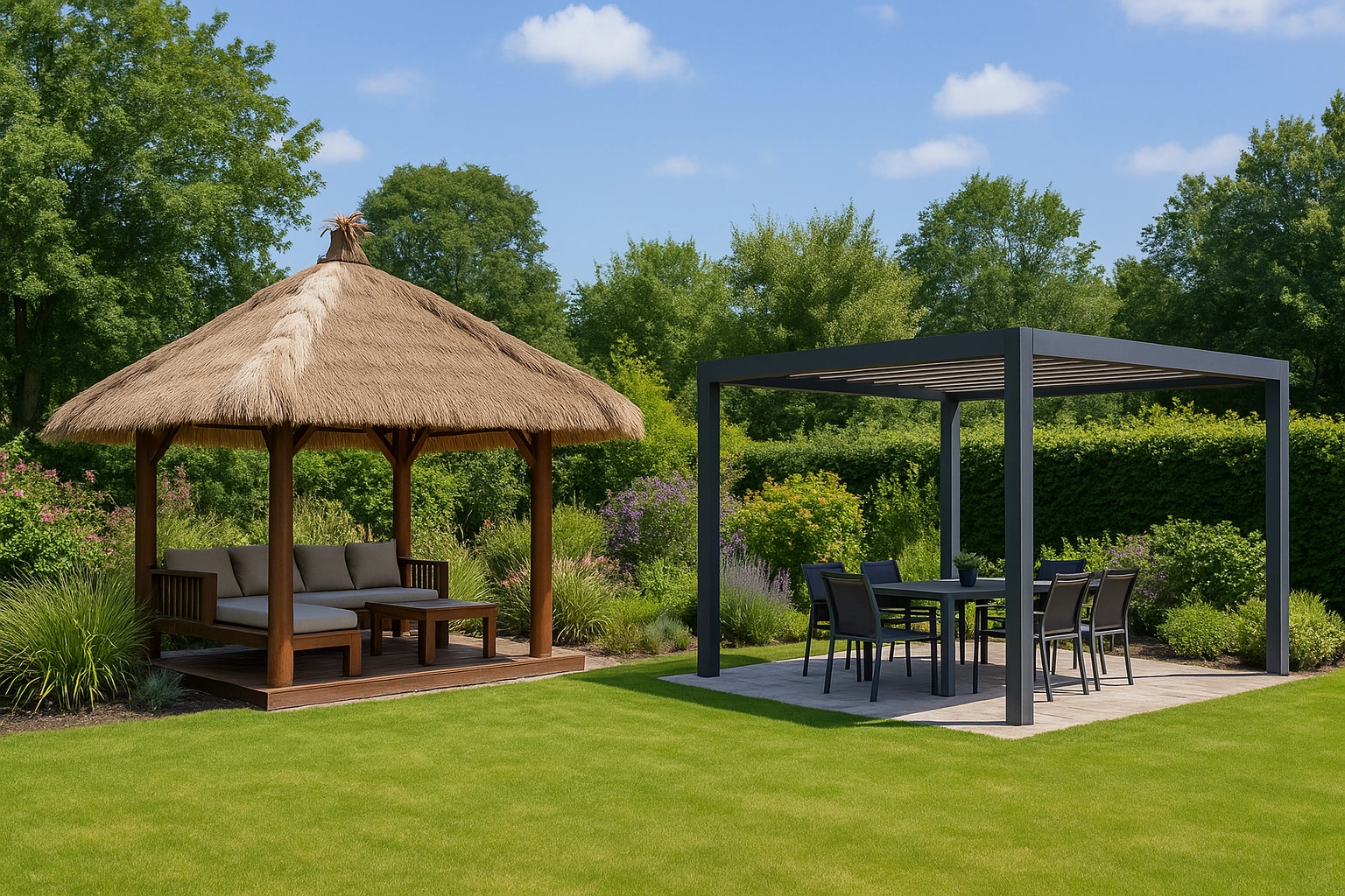 Bali Hut vs Pergola: Which Outdoor Feature Is Right for You?