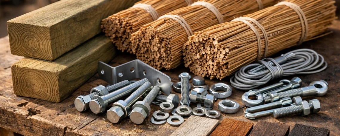 outdoor structure materials