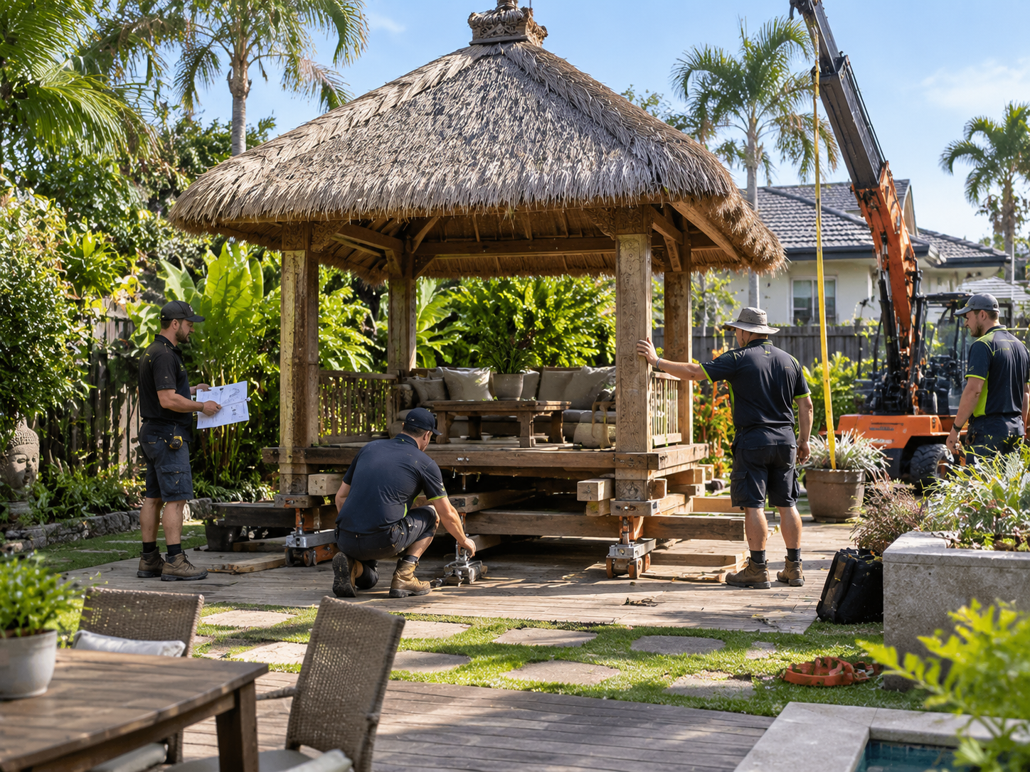 Can You Move a Bali Hut